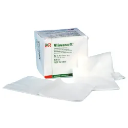 Lohmann & Rauscher Vliwasoft® 10 x 10 cm 4-laags, niet-steriel  -    100 stuks